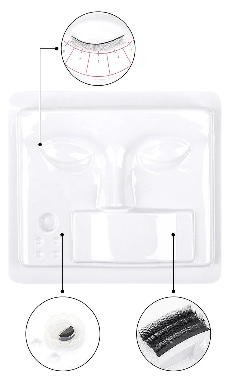 lash training plastic tray