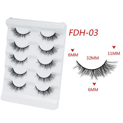 Fox Eye Strip Lashes