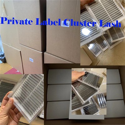 Private Label Cluster Lashes