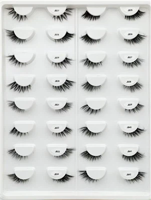 Fél-szem ragasztómentes, ragasztómentes szempilla